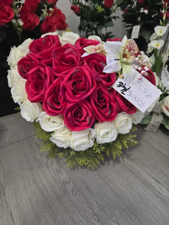 Composition florale sur mesure pour un enterrement à Tourves, Nans les Pins/ Rians/Saint Maximin la Sainte Baume, Pompes Funèbres Cristal