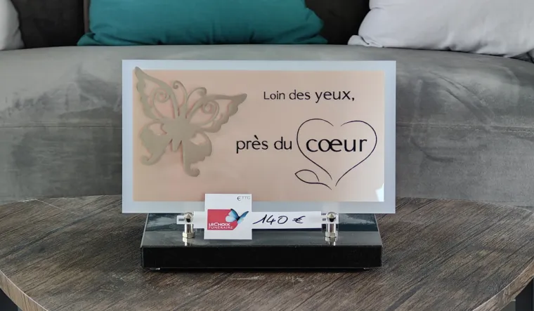 Acheter une plaque funéraire à Tourves, Nans les Pins/ Rians/Saint Maximin la Sainte Baume, Pompes Funèbres Cristal