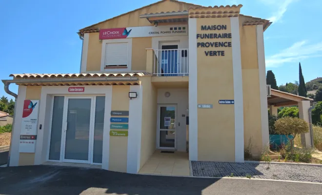 Chambre funéraire, Nans les Pins/ Rians/Saint Maximin la Sainte Baume, Pompes Funèbres Cristal