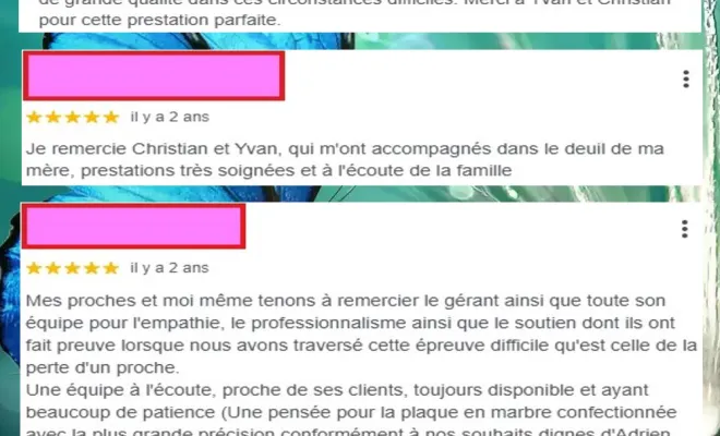 Cristal, pompes funèbres, var, avis, respect, déontologie, bienveillance